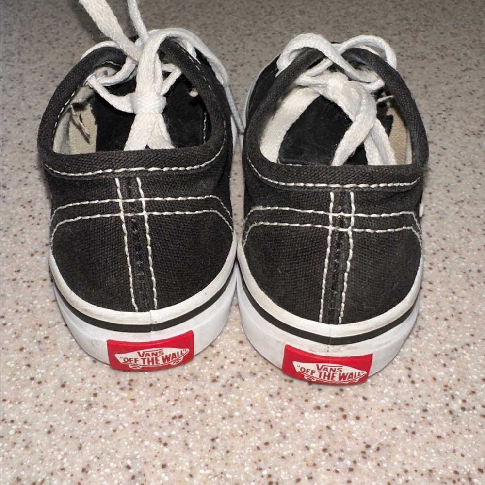 VANS Classic Black Sneakers Shoes size 6 - Picture 6 of 7
